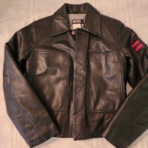 Diesel Womens Leather Jacket